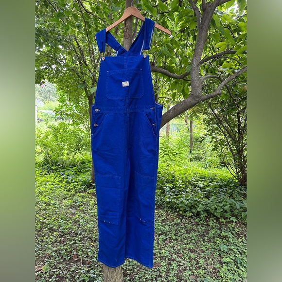 hey gang Pants - Hey gang! Blue overalls
